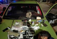 San Isidro: detuvieron a tres hombres que circulaban armados y con droga