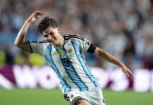 “El grupo esta muy unido y muy fuerte”, dijo Julián Álvarez