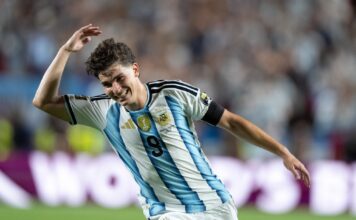 “El grupo esta muy unido y muy fuerte”, dijo Julián Álvarez