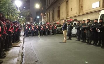 Operativos especiales en varias provincias por el partido Argentina-Inglaterra