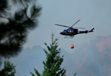 Helicóptero destinado a combatir incendios forestales sufre siniestro en Argentina