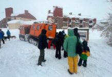 Ya son 30 los rescatados por un histórico temporal de nieve en la alta montaña mendocina