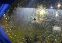 Violencia en la Copa Sudamericana: micros con hinchas de Tigre fueron baleados tras la victoria en Uruguay