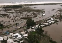 Aumentan a 13 las personas fallecidas por temporal que azota a Chile