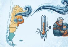 Alerta por frío extremo: temperaturas bajo cero grados en Buenos Aires y la ola polar congela al país