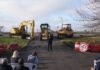 Pullaro inició las obras de recuperación de la Ruta Nacional A012 tras asumir su administración por 20 años