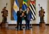 Javier Milei en Brasil: reunión con el gobernador de San Pablo y respaldo a Flávio Bolsonaro