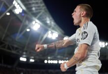 Con la incertidumbre sobre su futuro en el Real Madrid, Mastantuono convirtió un gol en un amistoso