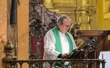 Escándalo en Córdoba: Cura acusado de abuso oficia misa en la Catedral