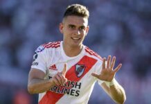 River confirmó el regreso de Rafael Santos Borré