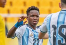 Argentina Sub-17 empata 1-1 con Ecuador en el debut de Kiki Ramos