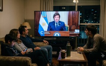 El Impacto de la Cadena Nacional de Milei: Rating Sorprendente y Desvío Hacia el Entretenimiento