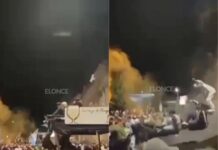 Se cayó el techo de un bar en medio de los festejos por el triunfo de la selección