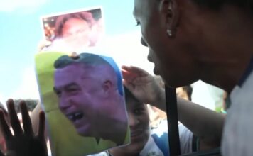 El streamer Speed enfureció luego de que un niño con la camiseta argentina le mostrara una foto de Cristiano Ronaldo llorando