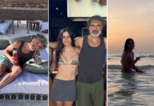 Las románticas vacaciones de Leonardo Sbaraglia junto a su novia en México: “Días perfectos”
