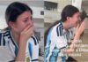 Mónica Ayos grabó a su hija mientras veía a la selección y se viralizó por sus frases: “¡Quebranten ese muro!»