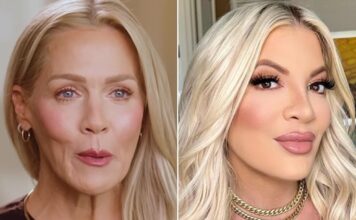 Jennie Garth Habla Sobre la Sorpresiva Salida de Tori Spelling del Podcast 90210MG