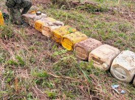 Autoridades destruyeron 220 kilos de explosivos hallados en una caleta clandestina de las disidencias de las Farc en el Meta
