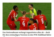 Los medios de Suiza elogiaron a su selección y cuestionaron la actitud de Embolo tras su expulsión