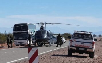 Helicóptero con siete personas a bordo se desploma durante entrenamiento de combate de incendios