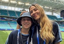 La extravagante bienvenida de Jimena Barón a su hijo Momo que desconcertó a todo el aeropuerto de Miami