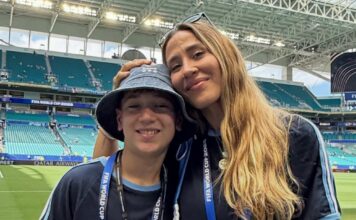 La extravagante bienvenida de Jimena Barón a su hijo Momo que desconcertó a todo el aeropuerto de Miami