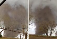 Impactante Tornado Afecta Zona Rural de Santa Fe Sin Heridos Reportados
