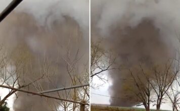 Impactante Tornado Afecta Zona Rural de Santa Fe Sin Heridos Reportados