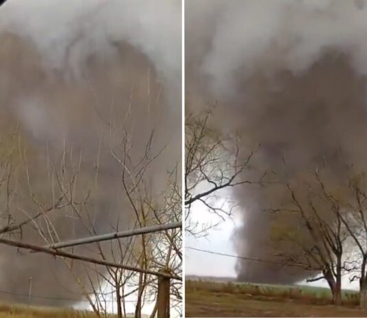 Impactante Tornado Afecta Zona Rural de Santa Fe Sin Heridos Reportados