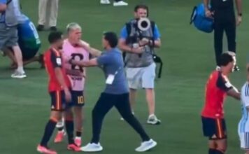 Roberto Ayala se disculpó por la agresión a Dani Olmo: “Si lo veo, le pediré disculpas en persona”