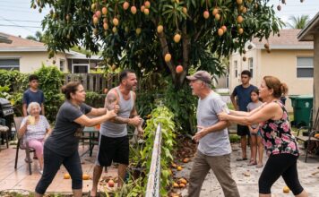 ¿Quién se queda con los mangos que caen en el vecino? La ley de Florida lo aclara