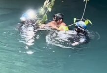 El milagroso rescate de un pescador tras 15 días atrapado en una cueva inundada