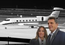 Sergio Massa Celebra 30 Años de Amor con un Viaje al Caribe en Jet Privado