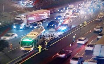 Accidente en la Panamericana: Seis vehículos implicados y cinco heridos