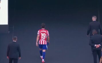 Julián Álvarez y su inesperado gesto ante la afición del Atlético de Madrid