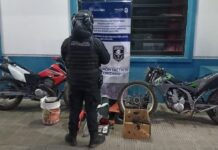 Desarticulada banda de robos de motos en La Plata: tres detenidos y vehículos recuperados