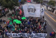 Cortes de Tránsito por la Marcha Sindical al Ministerio de Economía