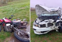 Trágico Accidente en Ruta 6: Un Motociclista Pierde la Vida