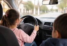 Polémica por video de niña de 9 años al volante que se hizo viral