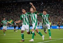 El Real Betis Comienza La Liga con una Victoria sobre la Real Sociedad