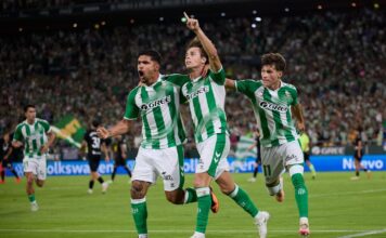 El Real Betis Comienza La Liga con una Victoria sobre la Real Sociedad