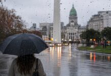 Lluvias y temperaturas agradables: El pronóstico del SMN para el fin de semana largo en el AMBA