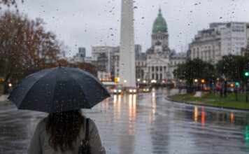 Lluvias y temperaturas agradables: El pronóstico del SMN para el fin de semana largo en el AMBA