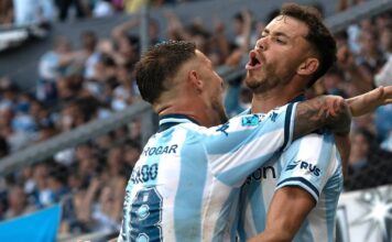 Tigre sorprende a Racing y celebra una victoria contundente