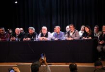 Gremios y Organizaciones Sociales Mantienen Protesta Contra la Nueva Ley de Tierras