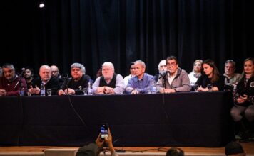 Gremios y Organizaciones Sociales Mantienen Protesta Contra la Nueva Ley de Tierras