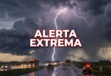Alerta Meteorológica Extrema: Precipitaciones y Vientos Fuertes Afectan a Más de la Mitad del País
