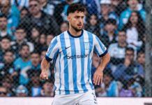 Racing enfrenta una dura baja: Marco Di Césare se perderá el resto del año