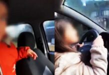 Inhabilitan a padre que grabó a su hija de 9 años al volante