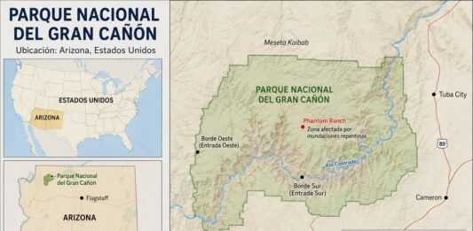 Inundación Sorprende en el Gran Cañón: 15 Personas Desaparecidas